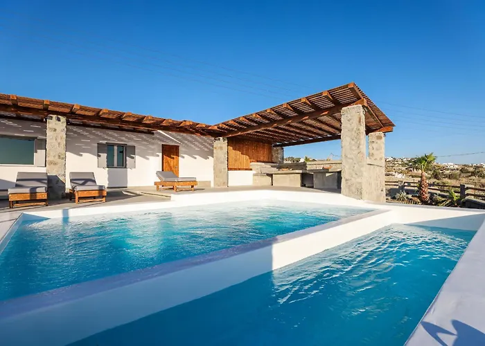 Villa Sunset Views - George Iv, With Private Pool Close To Town Mykonos Town