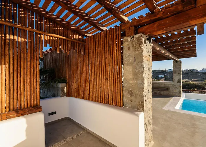 Sunset Views - George Iv, With Private Pool Close To Town * Mykonos Town