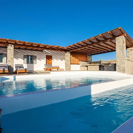 Vila Sunset Views - George Iv, With Private Pool Close To Town Mykonos Town