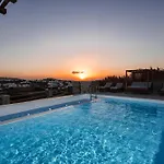 Sunset Views - George Iv, With Private Pool Close To Town Mykonos Town